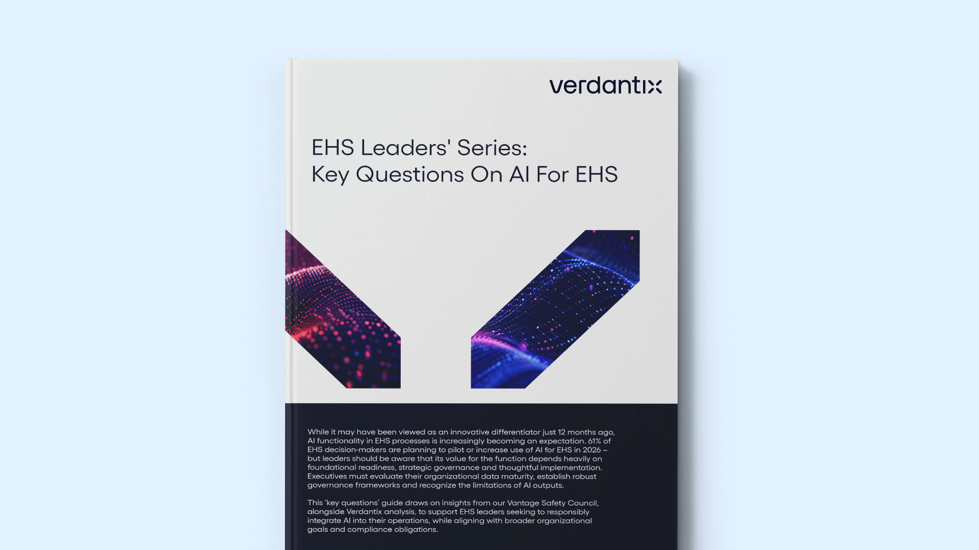 EHS Leaders' Series Key Questions On AI For EHS_placeholder image
